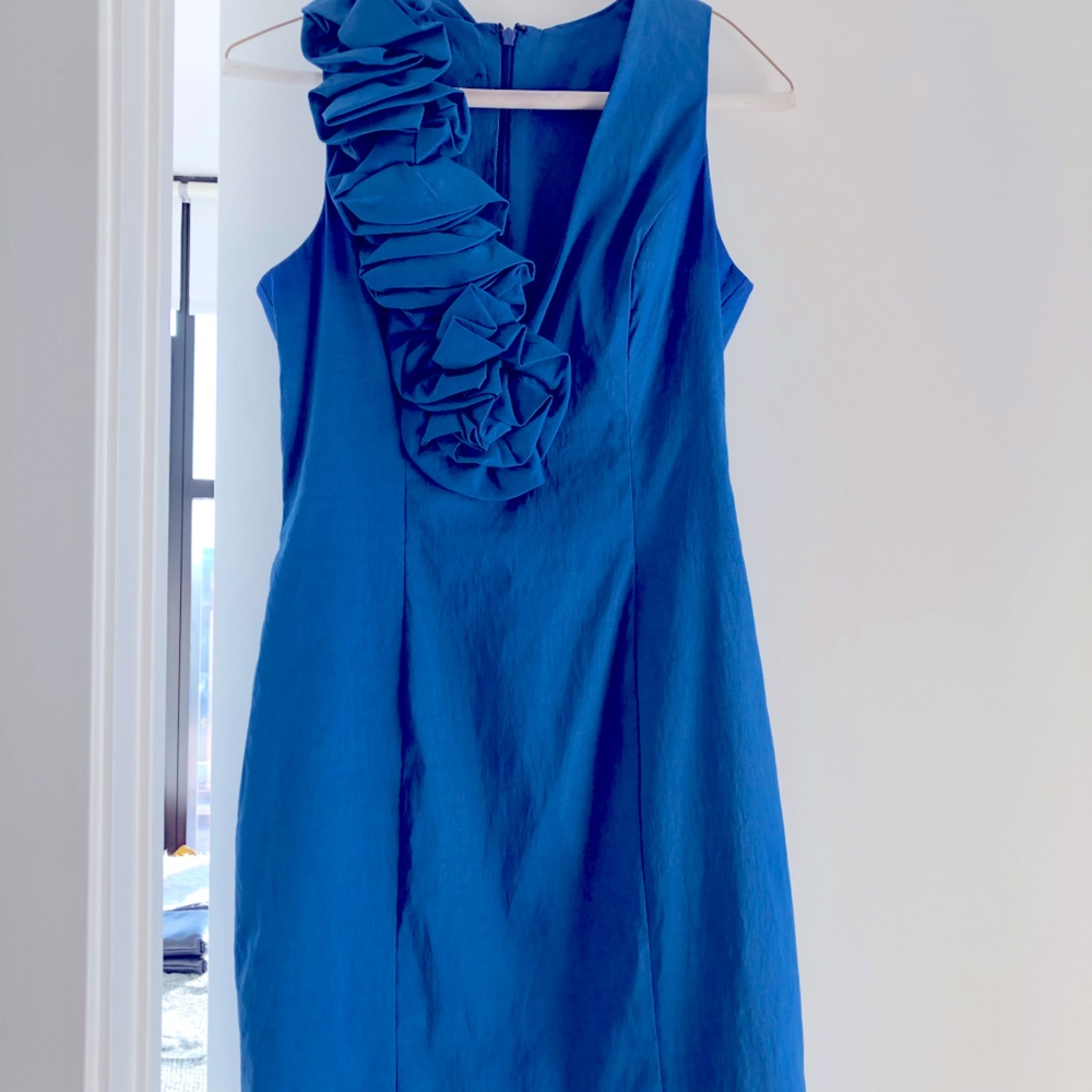 Stunning sapphire cocktail dress